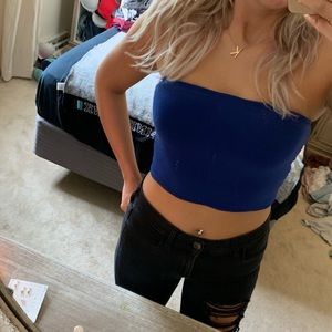 Royal Blue Tube Top